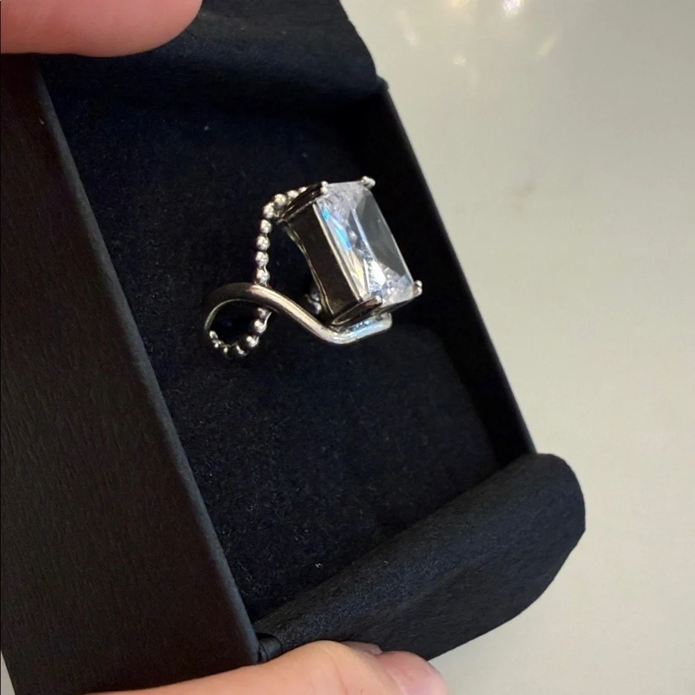 6 Carat Clear Cut Ring (NEW)